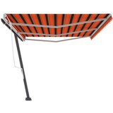  Samostojeća tenda ručno uvlačenje 600 x 300 cm narančasto-smeđa | shoptok.hr