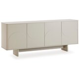MOME Kremno bela komoda 180x75x40 cm Solei – | Shoptok.si