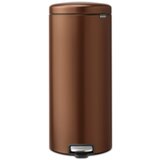 Brabantia Koš za smeti s pedalom 30 L s plastičnim vložkom - Warm Bronze | Shoptok.si