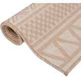 vidaXL Vanjski tepih ravnog tkanja 200 x 280 cm smeđe pruge | shoptok.hr