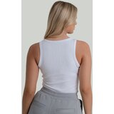 STRIX Ženska majica bez rukava Ribbed White