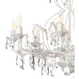 Lesnina XXXL KRISTALNA VISEČA SVETILKA Ivory 70/105 cm E14 | Shoptok.si