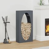  Stalak za drva antracit 50x23x100 cm hladno valjani čelik | shoptok.hr