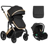 Kikka Boo Kolica Darling Black premium set 2in1 sa auto sedištem I-Size | ePonuda.com