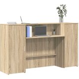  Recepcijski stol 180x50x103,5 cm od konstruiranog drva | shoptok.hr