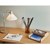 Hübsch Bijela stolna lampa sa staklenim sjenilom (visina 44 cm) Spot – | shoptok.hr