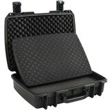vidaXL Prenosni letalski kovček črn 50,5x37x14,5 cm PP | Shoptok.si