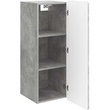  Ormar za montažu na zid Betonska siva 33 x 34,5 x 94 cm | shoptok.hr