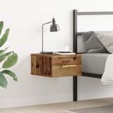 vidaXL Stenska omara Stari les Trden predelan les Majhna | Shoptok.si