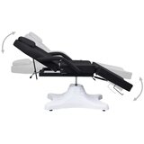  Masažna miza črna 180x62x(86,5-118) cm | Shoptok.si