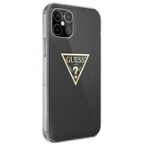Guess Maska za telefon Faceplate za iPhone 12 mini crna | Eponuda.com