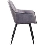 MID.YOU Set Naslanjačev Alan, Siva, 2 Kos | Shoptok.si