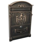 Ramda POŠTNI NABIRALNIK BRONZ 26x9x41cm | shoptok.hr