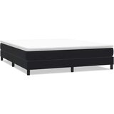  Krevet s boxspring oprugama bez madraca crni 180x220 cm baršun | Shoptok.si