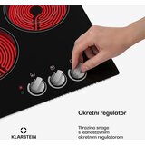 Klarstein Staklokeramička ploča za kuhanje EasyCook | 3 zone za kuhanje | 4700 W | 11 razina snage | 45 cm | shoptok.hr