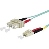 Metz Connect 151J1EOJO10E steklena vlakna optična vlakna priključni kabel [2x moški konektor SC - 2x LC-vtič] 50/125 µ Multimode OM3 1.00 m, (20435299) Cene