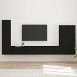  Namestitev na steno 6 pcs Črna - - črna - 78.74 - 98 x 31 x 29,5 cm - 2025-vidaXL-Uvoz_2 | Shoptok.si