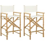  Sklopiva stolica za direktore 2 pcs Prirodna Bambus | shoptok.hr