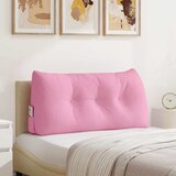  Jastuk za leđa Ružičasta 100 x 24 x 50 cm tkanina | shoptok.hr