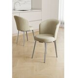 Hanah home set stolica, 6 dijelova, krem Slike