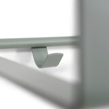 Spinder Design Zelen/siv kovinski stenski obešalnik s polico Rex – | Shoptok.si