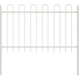  Ograda za vrt s lukom Bijela 8 5x0 8 m Čelik | shoptok.hr