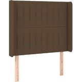  Krevet box spring s madracem LED tamnosmeđi 100x200 cm tkanina | shoptok.hr