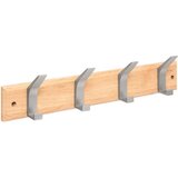 Five Čiviluk sa 4 kukice Ziny 45x6,5x10 natural srebrna (209386C) | ePonuda.com