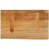 Stolna Mizna plošča z naravnim robom 60x20x3,8 cm trden mangov les, (21412058) | Shoptok.si