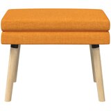  Klupa s dvostrukim slojem Tamno žuta 60 x 40 x 46 cm Tkanina | shoptok.hr