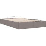 vidaXL Otomanski posteljni okvir brez vzmetnice taupe 120x190 cm blago, (21611659) | Shoptok.si