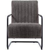 Unique Furniture Temno siv fotelj Trout – | Shoptok.si