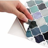  Lanturn ploča 10 pcs Plava Zelena 27 x 27 cm Poliuretan i PET | shoptok.hr