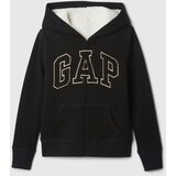 GAP Children's sherpa sweatshirt with logo - Girls Cijene