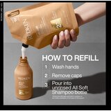 Redken All Soft Shampoo 500 ml šampon oštećena kosa suha kosa punilo za žene | shoptok.hr