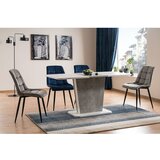  Stol CALIPSO - laminirana ploča - sivi kamen/bijeli | shoptok.hr