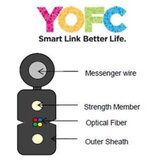 Lanplus YOFC Optički kabl 4FO 1km outdoor drop cable, sajla G657A1 ( 5908 ) Cene