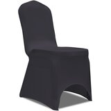 Maison Chic Rastezljive navlake za stolice 4 kom Antracit boja | shoptok.hr
