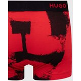 Hugo Boksarice 3-pack moški, rdeča barva | Shoptok.si