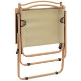  Stolice za kampiranje 2 kom bež 54x55x59 cm od tkanine oxford | shoptok.hr