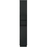  Kupaonski ormar s otvorenom policom HOORN Crna 30 x 31 x 187 cm - Crna | shoptok.hr