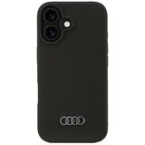 Audi SILIKONSKI OVITEK ZA IPHONE 16 6.1” ČRNO TRDO OVITEK, (21971985) Cene