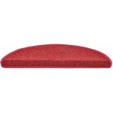 vidaXL Podloge za stopnice 30 kosov Bordeaux Red 56x17x3 cm | Shoptok.si