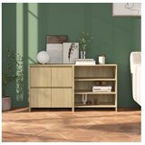  2-dijelna komoda boja hrasta sonome od konstruiranog drva | shoptok.hr