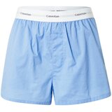 Calvin Klein Underwear Spodnji del pižame pastelno modra / siva / bela | Shoptok.si