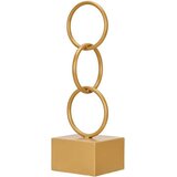  Okrasna Figura Gift Decor Zlat Obroči 12,5 x 40,5 x 12,5 cm Cene