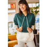 Olalook Sweatshirt - Green - Oversize | shoptok.hr