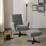 Dieter Knoll FOTELJ, siva tekstil | Shoptok.si