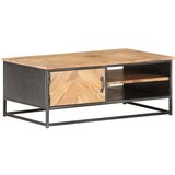  Stolić za kavu 90 x 50 x 35 cm od masivnog bagremovog drva | shoptok.hr