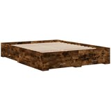  Okvir kreveta s ladicama boja hrasta 150x200 cm drveni | shoptok.hr
